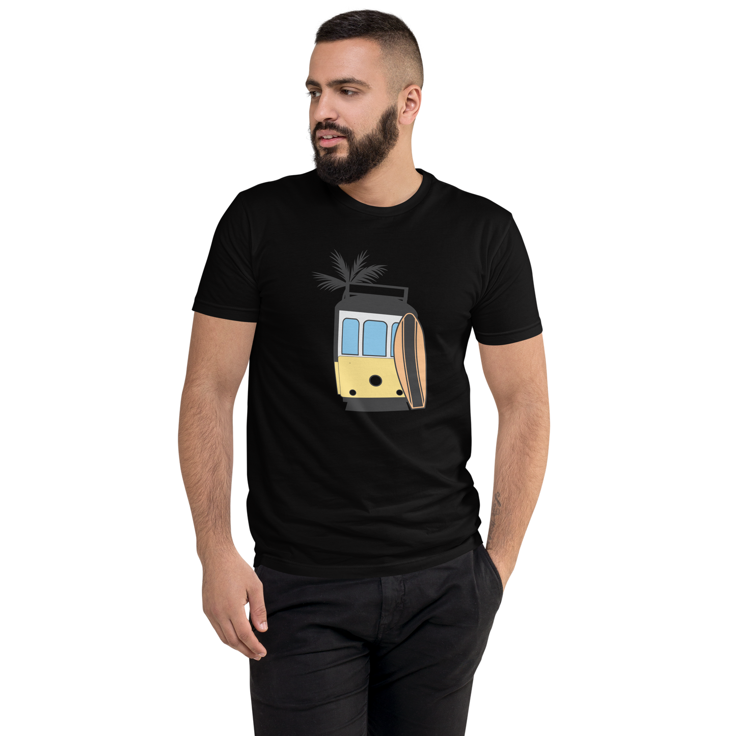 O elétrico - T-shirt homem Next Level apparel