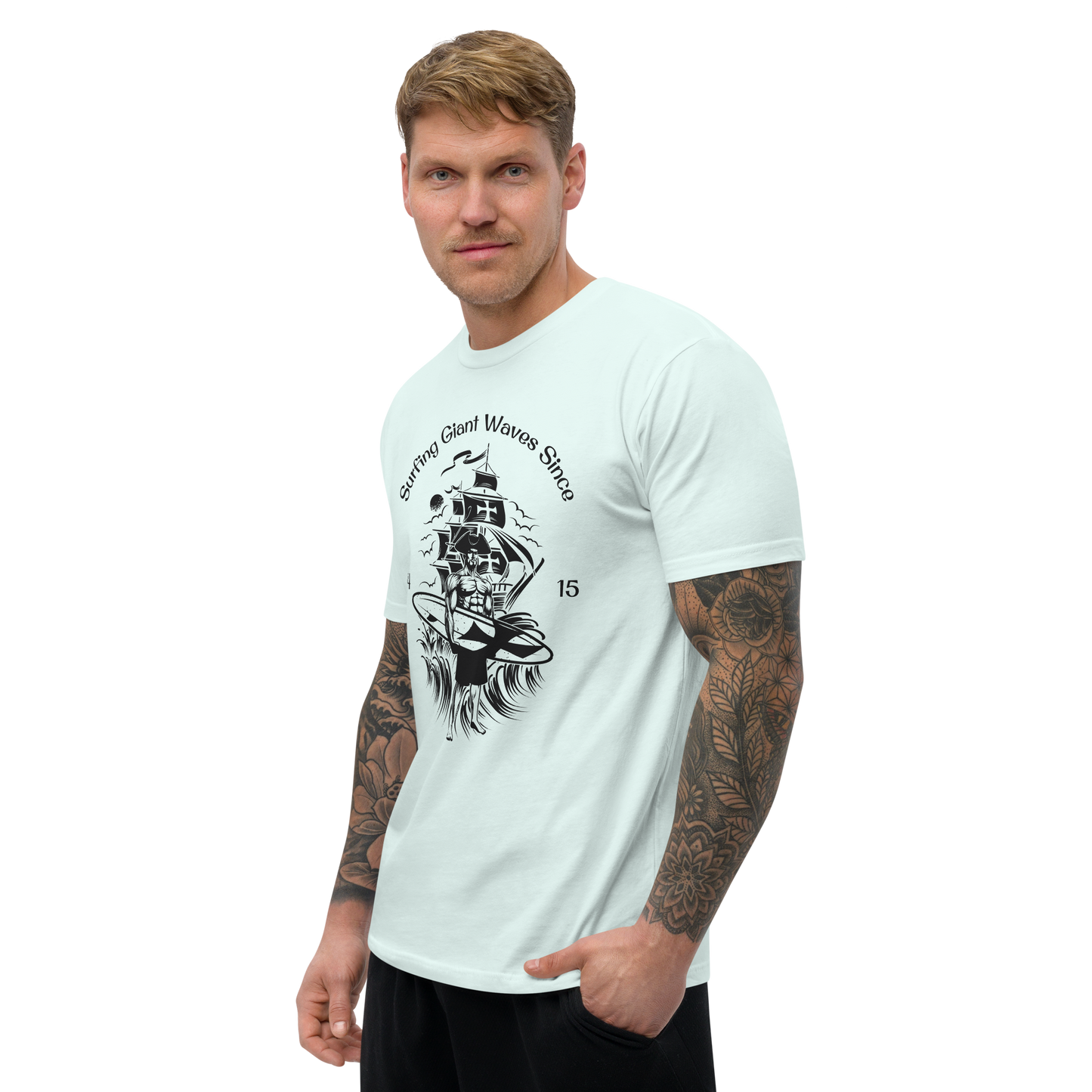 O navegador - T-shirt homem Next Level apparel