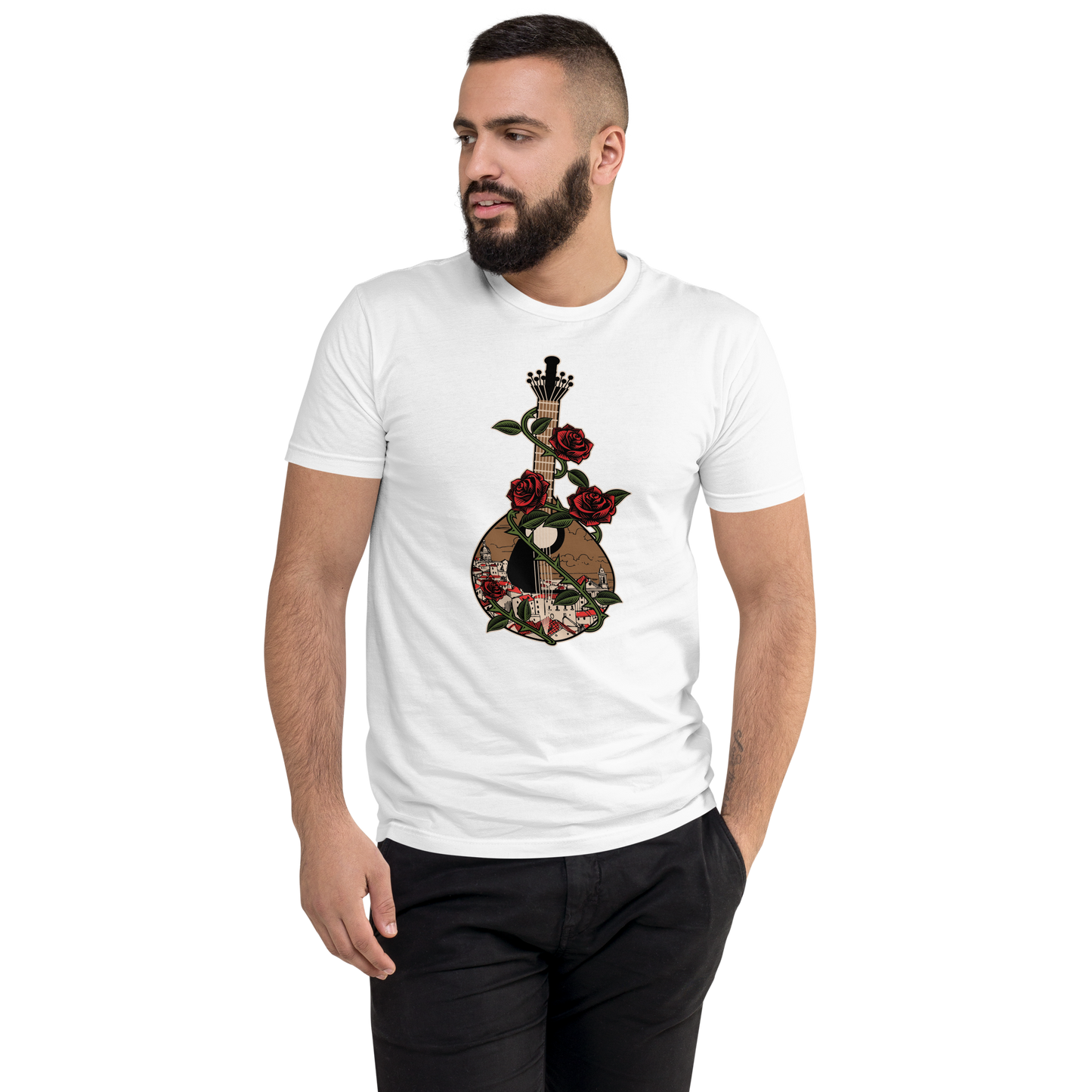 Fado 08 - T-shirt homem Next Level apparel