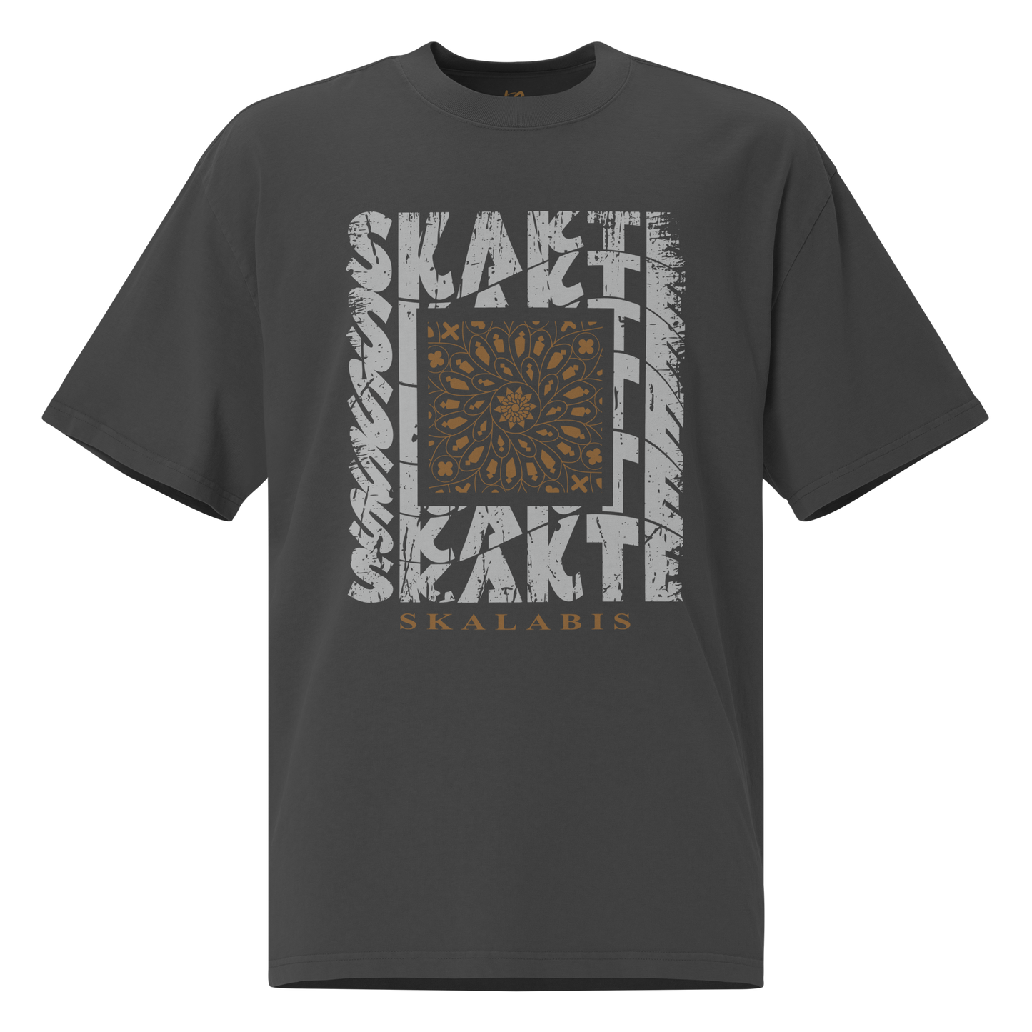 Skalabis Skate 10 - Oversized faded t-shirt unissexo