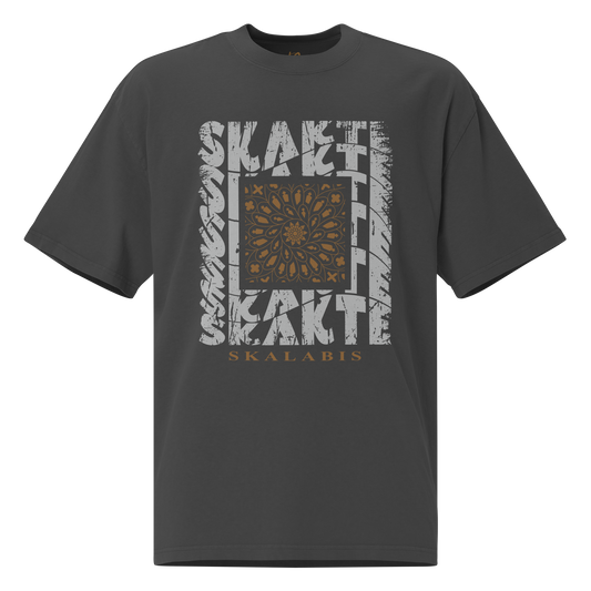 Skalabis Skate 10 - Oversized faded t-shirt unissexo