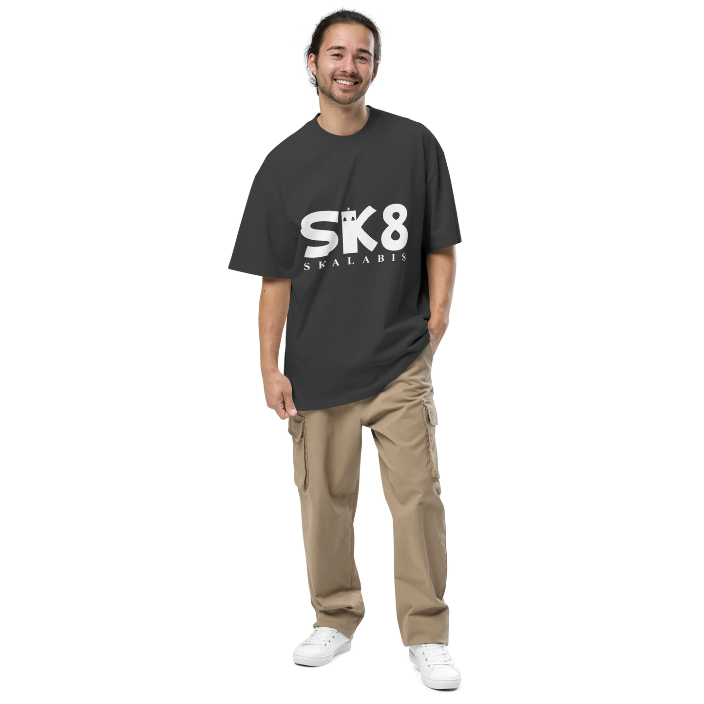 Skalabis Skate 13 - Oversized faded t-shirt unissexo