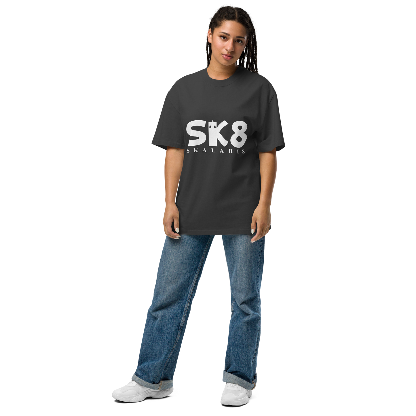 Skalabis Skate 13 - Oversized faded t-shirt unissexo