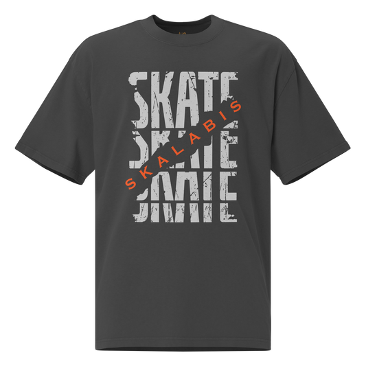 Skalabis Skate - Oversized faded t-shirt unissexo