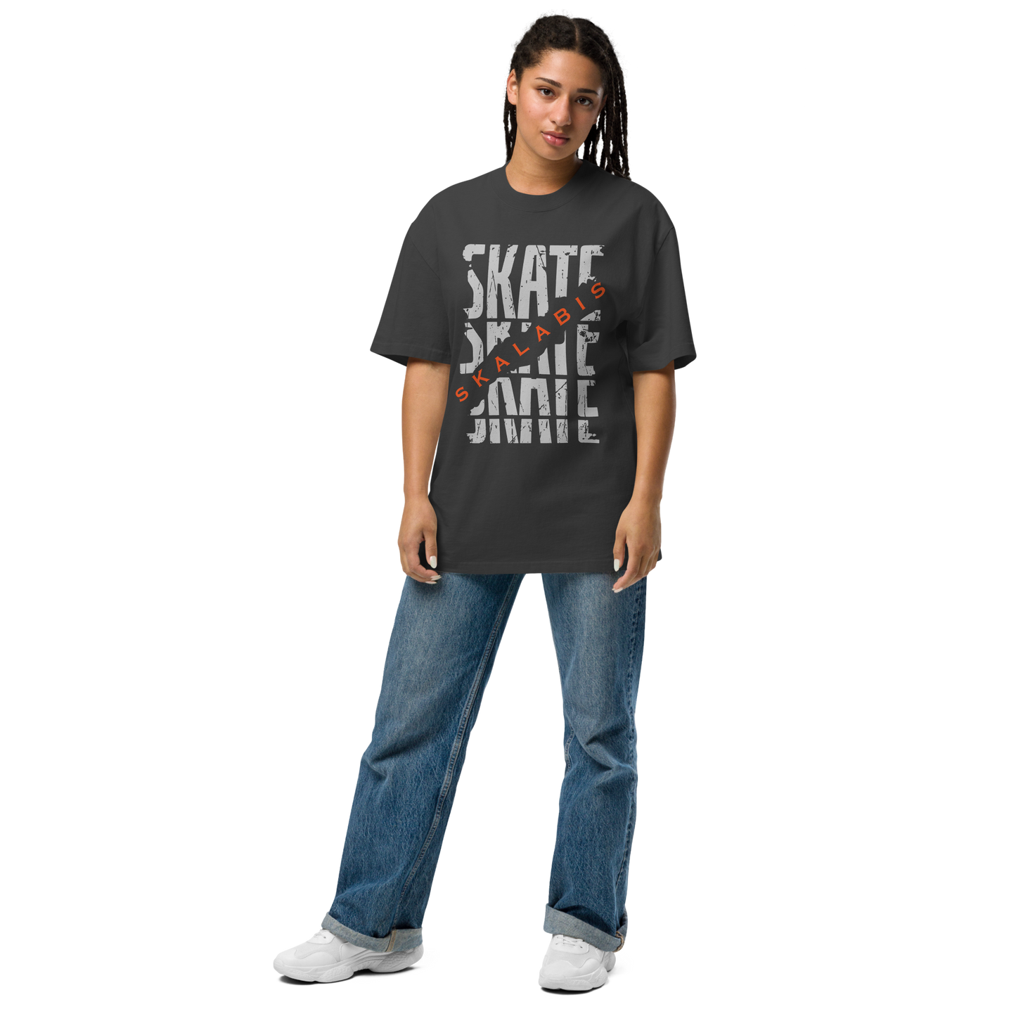 Skalabis Skate - Oversized faded t-shirt unissexo