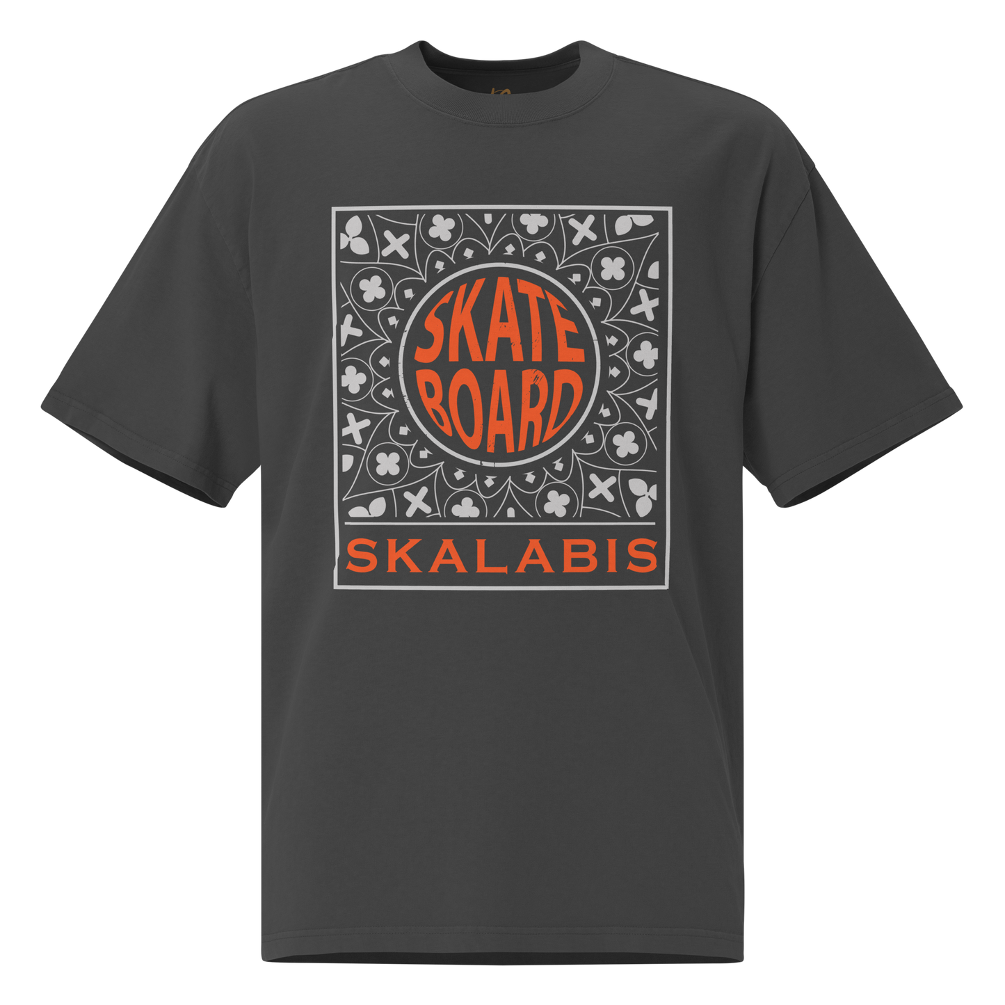 Skalabis Skate 01 - Oversized faded t-shirt unissexo