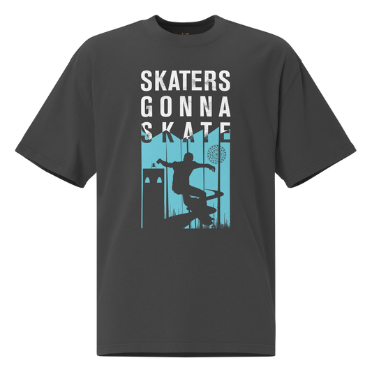 Skalabis Skate 02 - Oversized faded t-shirt unissexo