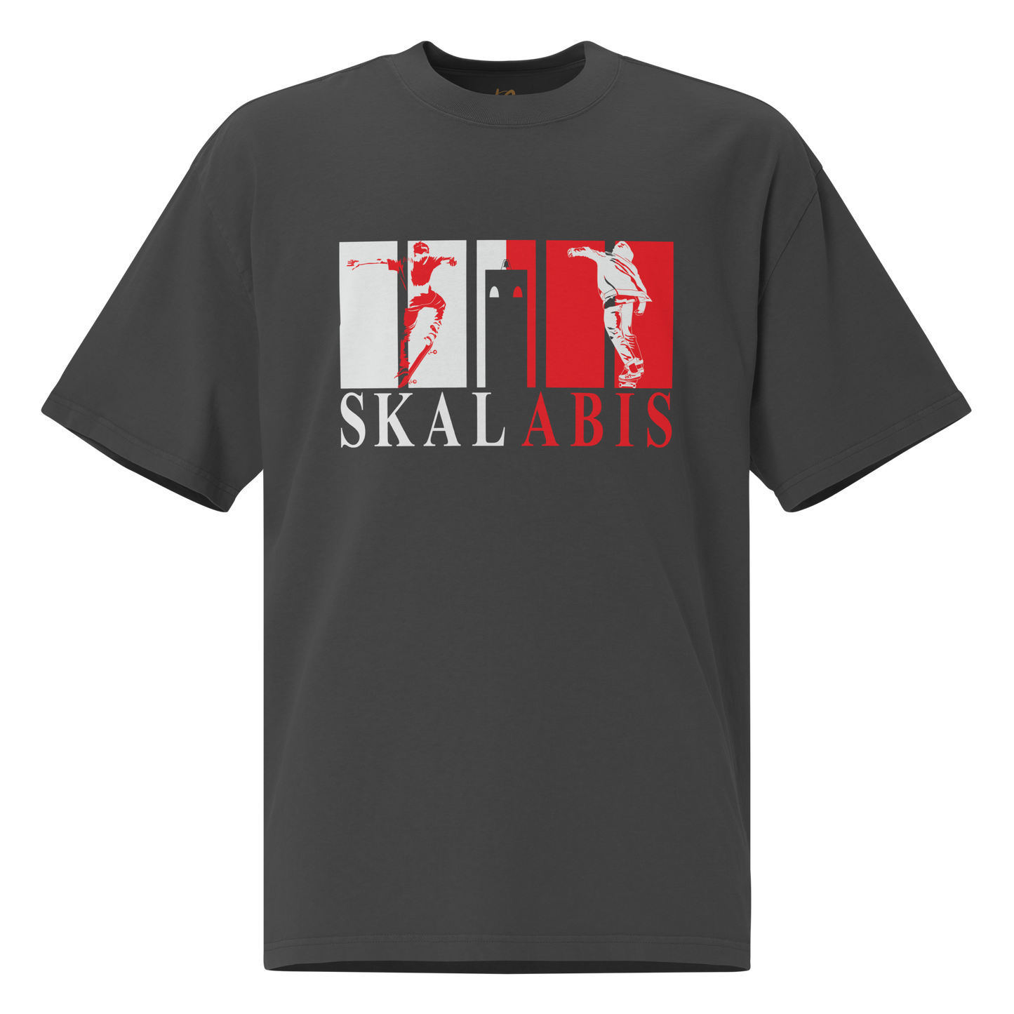 Skalabis Skate 05 - Oversized faded t-shirt unissexo