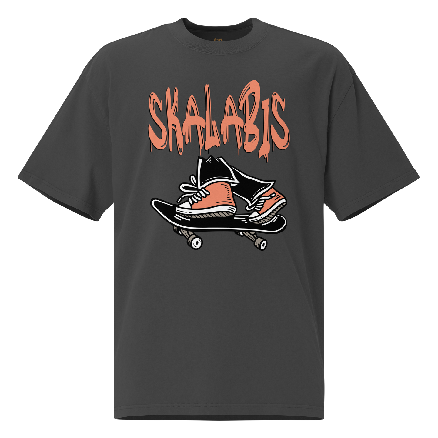 Skalabis Skate 06 - Oversized faded t-shirt unissexo