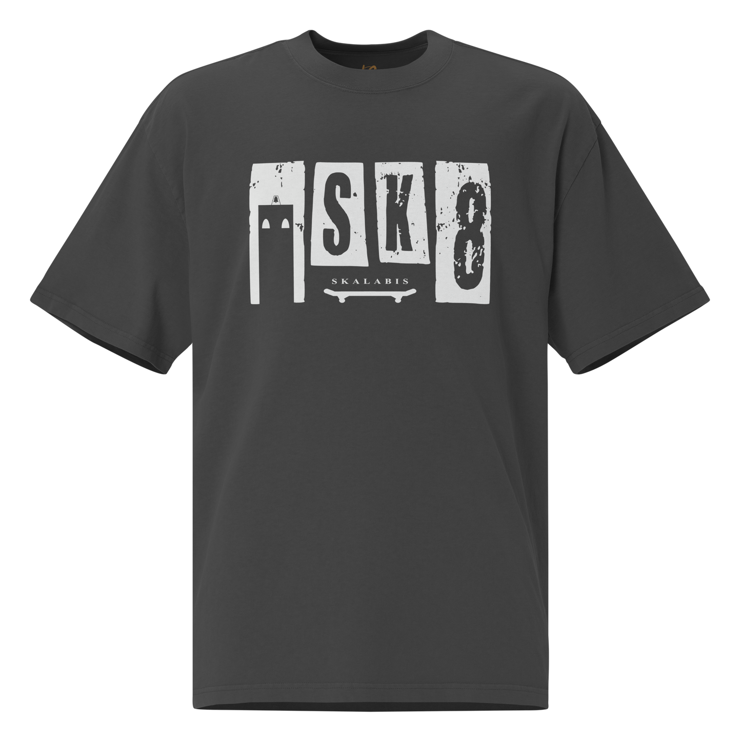 Skalabis Skate 07 - Oversized faded t-shirt unissexo