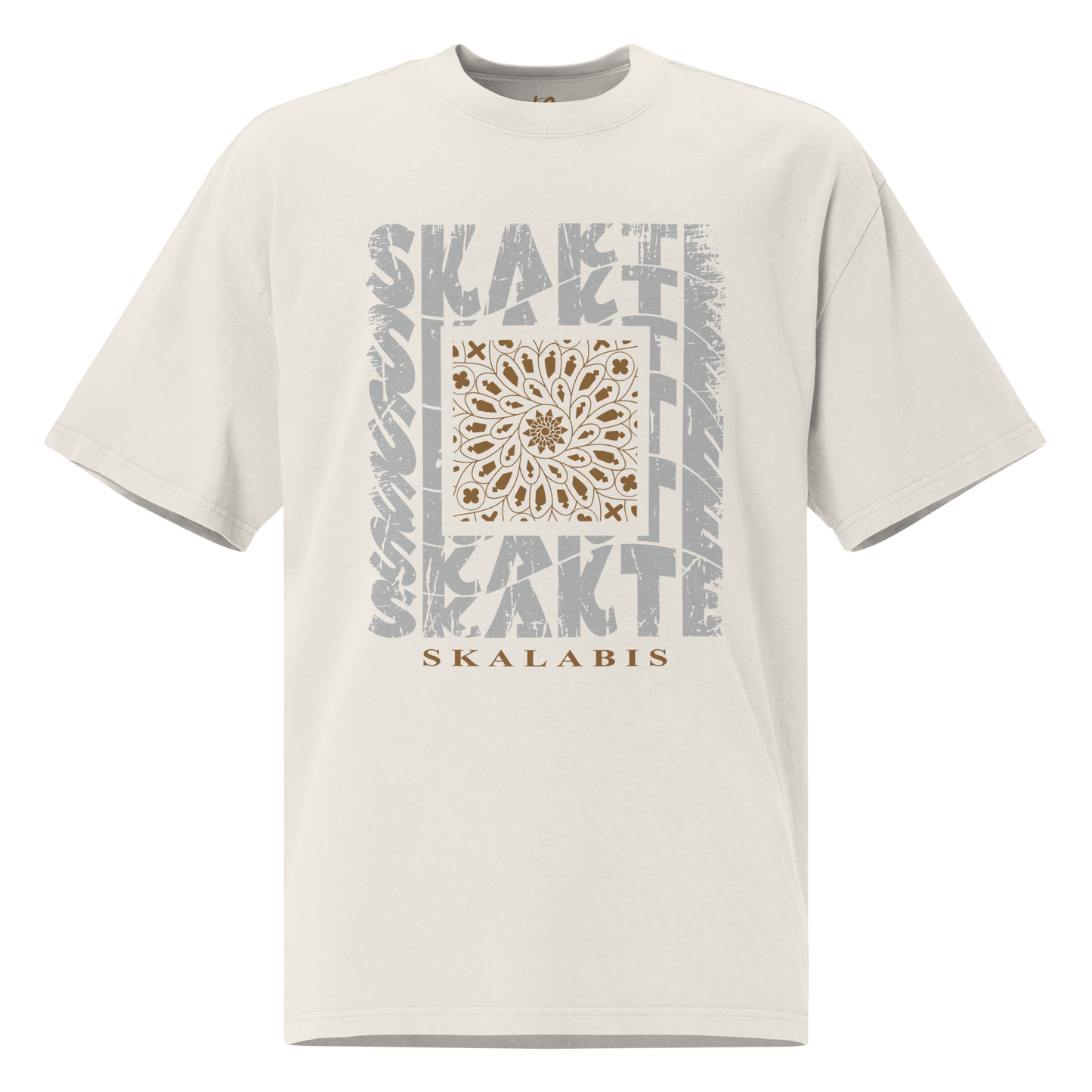 Skalabis Skate 10 - Oversized faded t-shirt unissexo