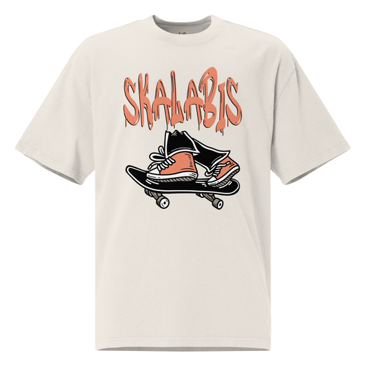 Skalabis Skate 06 - Oversized faded t-shirt unissexo