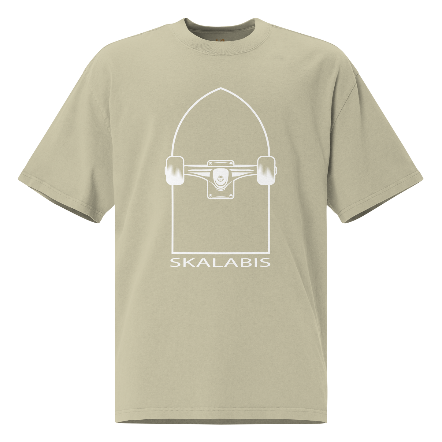 Skalabis Skate 04 - Oversized faded t-shirt unissexo