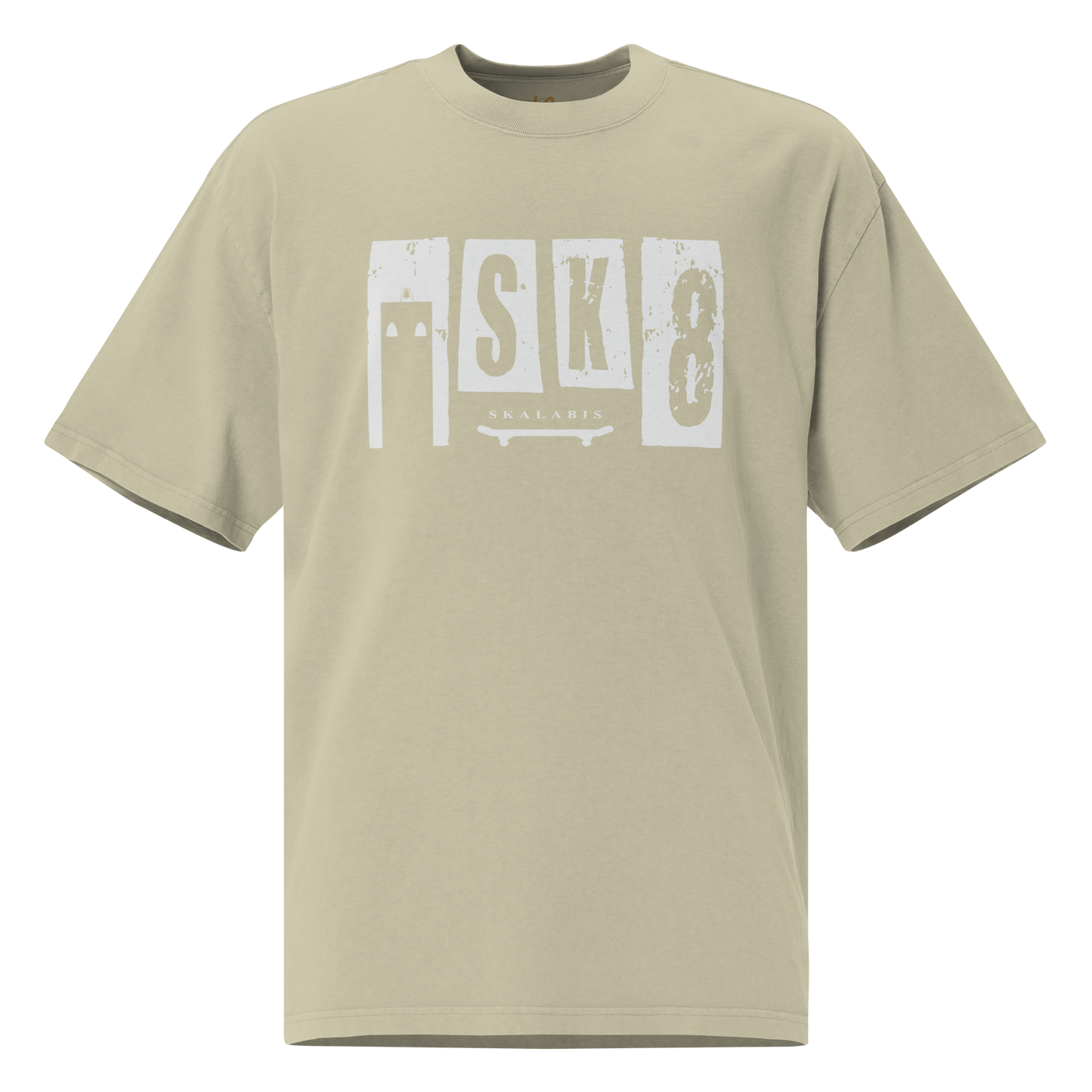 Skalabis Skate 07 - Oversized faded t-shirt unissexo