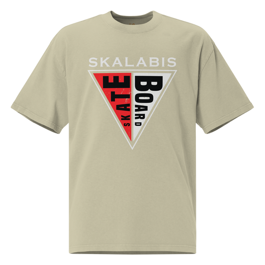 Skalabis Skate 15 - Oversized faded t-shirt unissexo