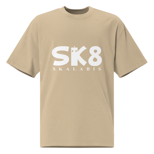 Skalabis Skate 13 - Oversized faded t-shirt unissexo