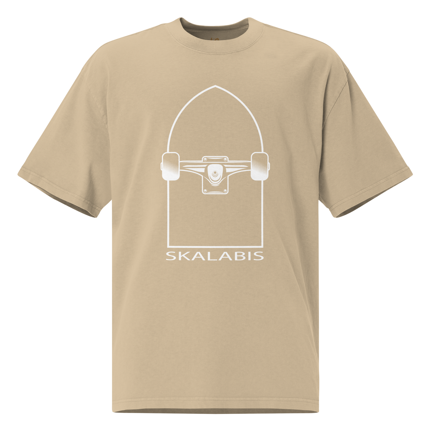 Skalabis Skate 04 - Oversized faded t-shirt unissexo