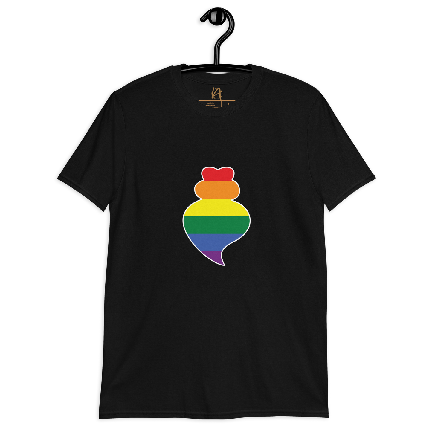 Coração de Viana LGBTQIA+ - T-shirt Gildan unissexo