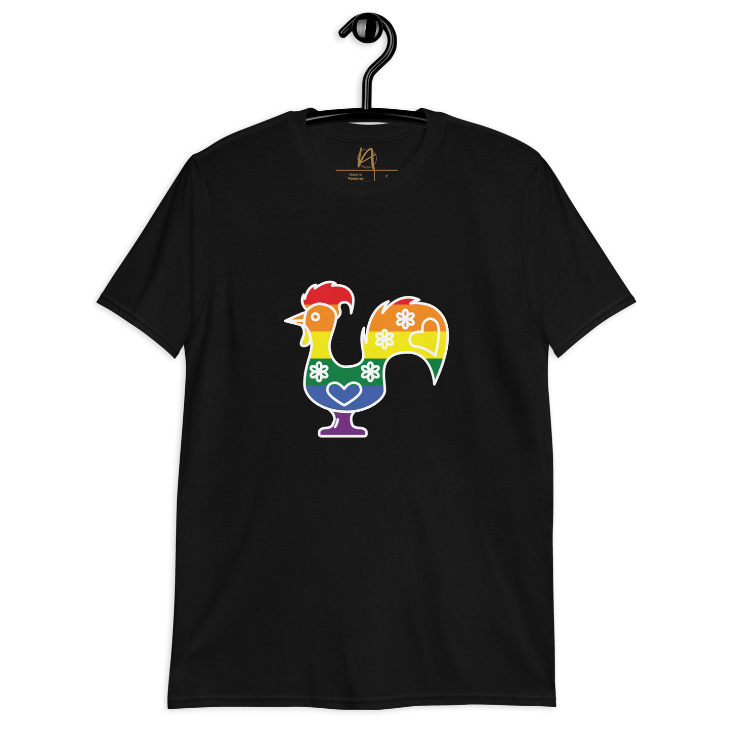 Galo de Barcelos LGBTQIA+ - T-shirt Gildan unissexo