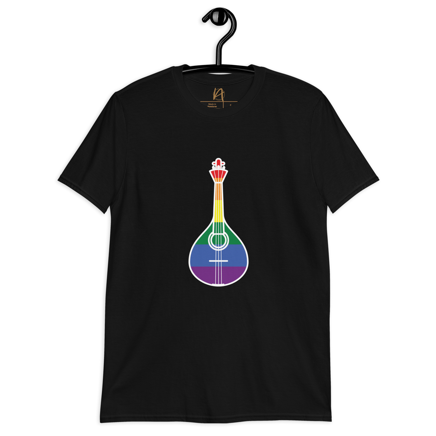 Guitarra portuguesa LGBTQIA+ - T-shirt Gildan unissexo