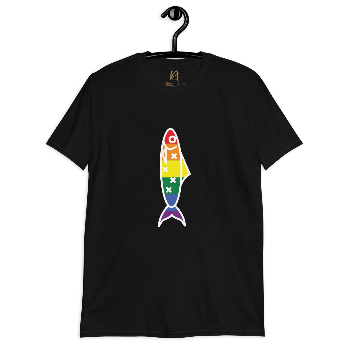 Sardinha LGBTQIA+ - T-shirt Gildan unissexo