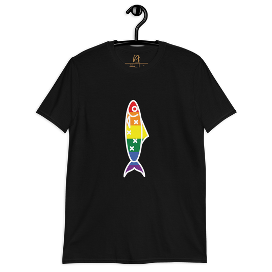 Sardinha LGBTQIA+ - T-shirt Gildan unissexo