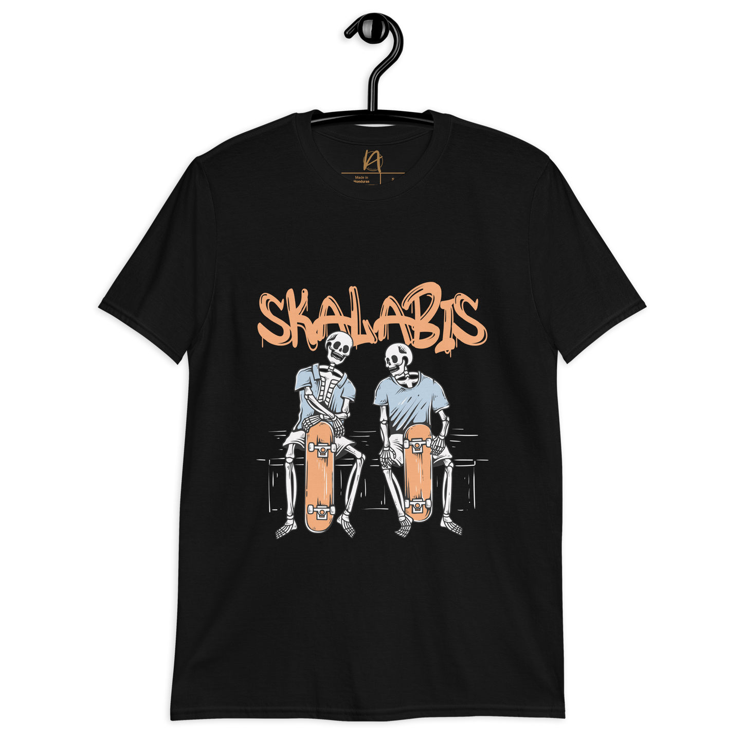 Skalabis skull 01 - T-shirt Gildan unissexo