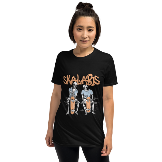 Skalabis skull 01 - T-shirt Gildan unissexo