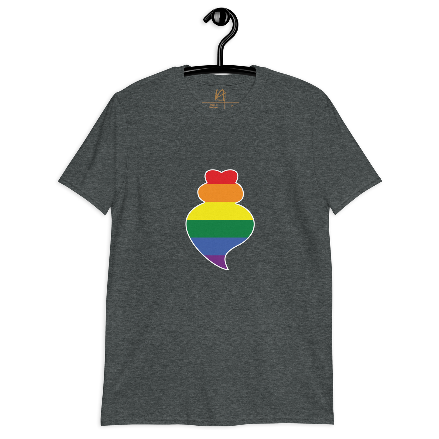 Coração de Viana LGBTQIA+ - T-shirt Gildan unissexo