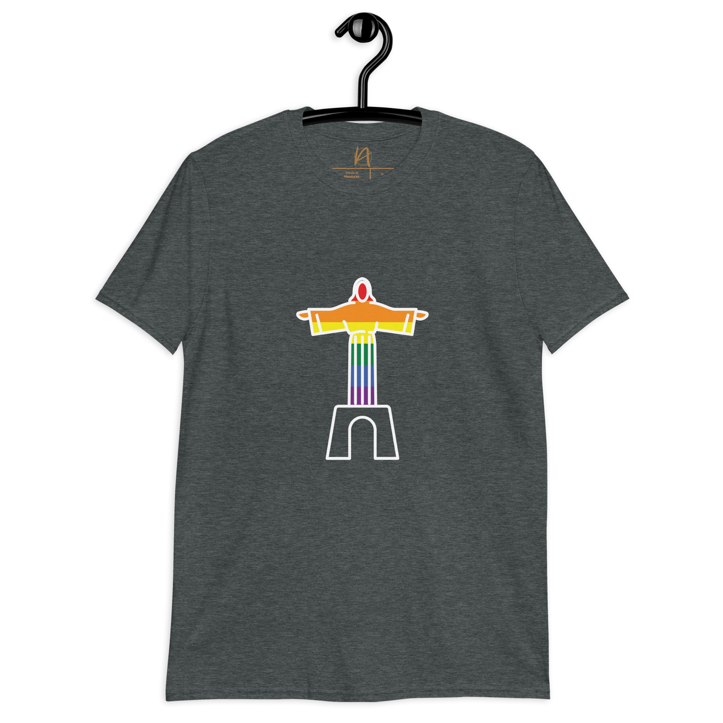 Cristo Rei LGBTQIA+ - T-shirt Gildan unissexo