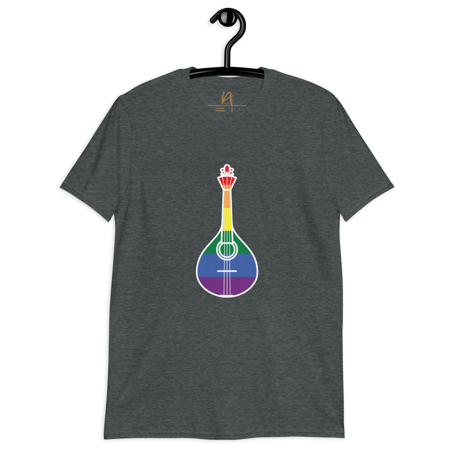 Guitarra portuguesa LGBTQIA+ - T-shirt Gildan unissexo