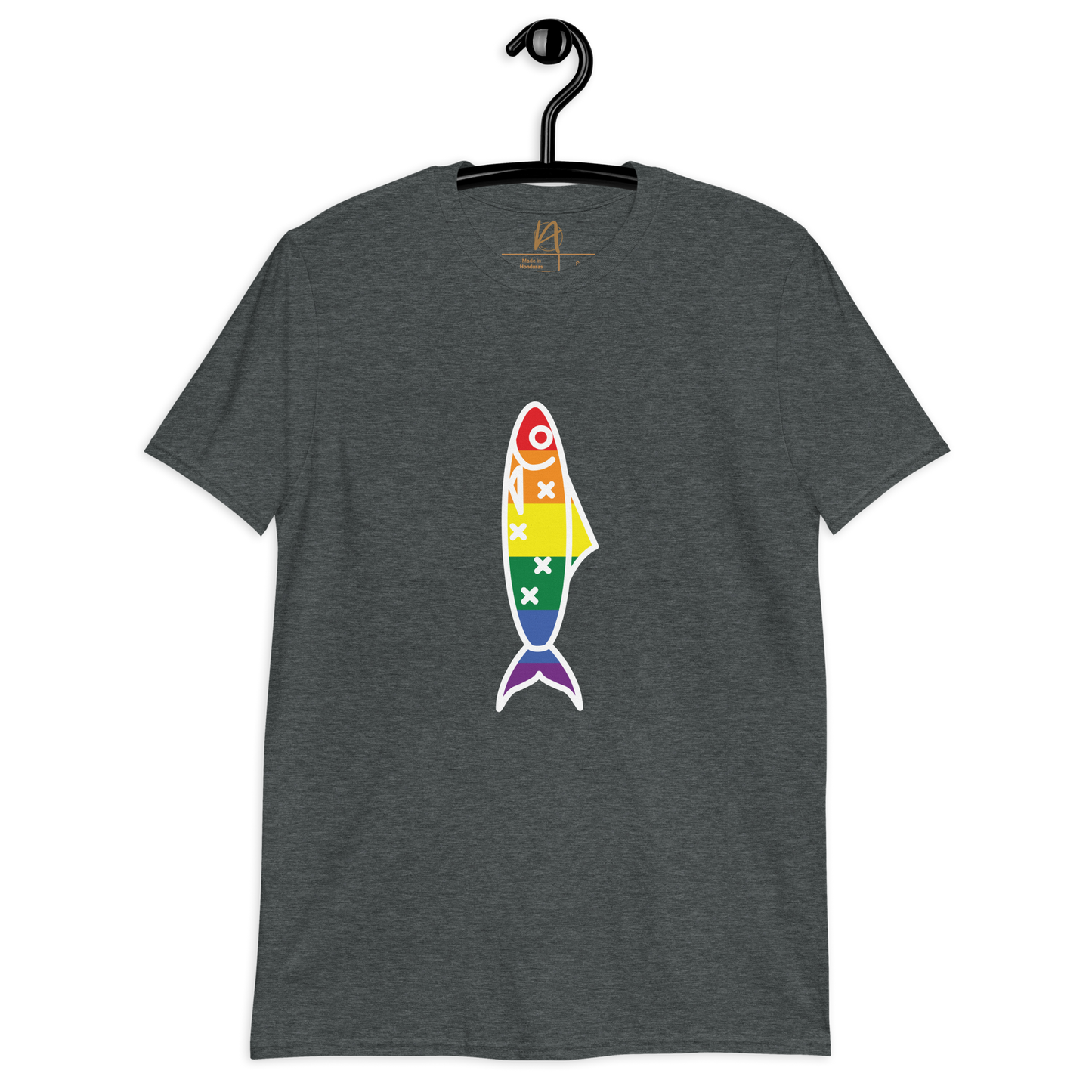 Sardinha LGBTQIA+ - T-shirt Gildan unissexo