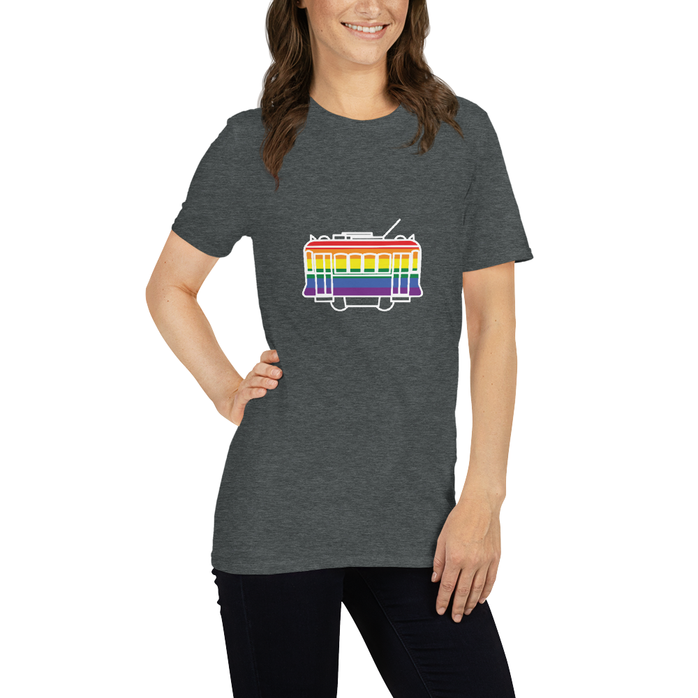 Elétrico LGBTQIA+ - T-shirt Gildan unissexo