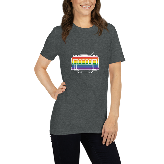 Elétrico LGBTQIA+ - T-shirt Gildan unissexo