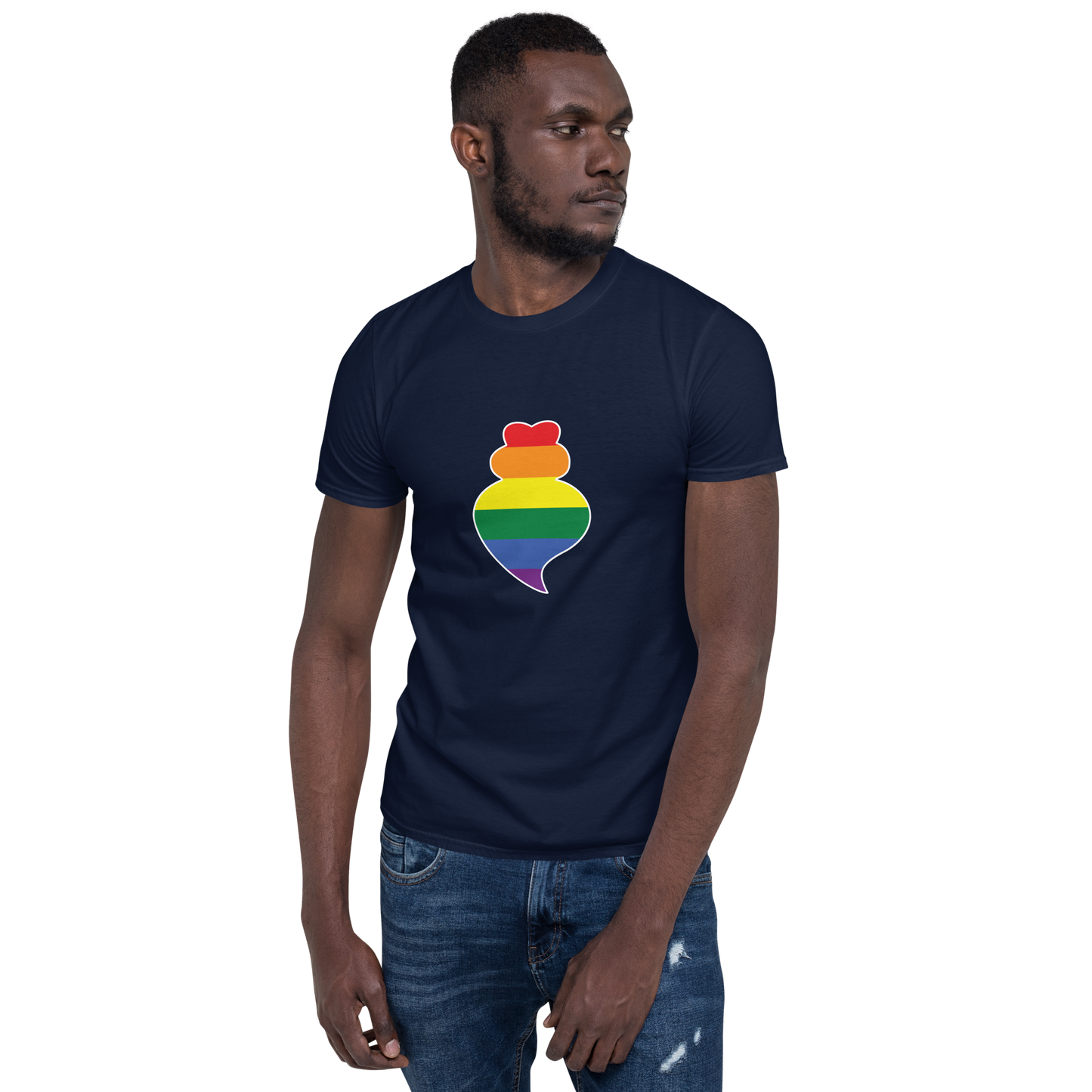 Coração de Viana LGBTQIA+ - T-shirt Gildan unissexo