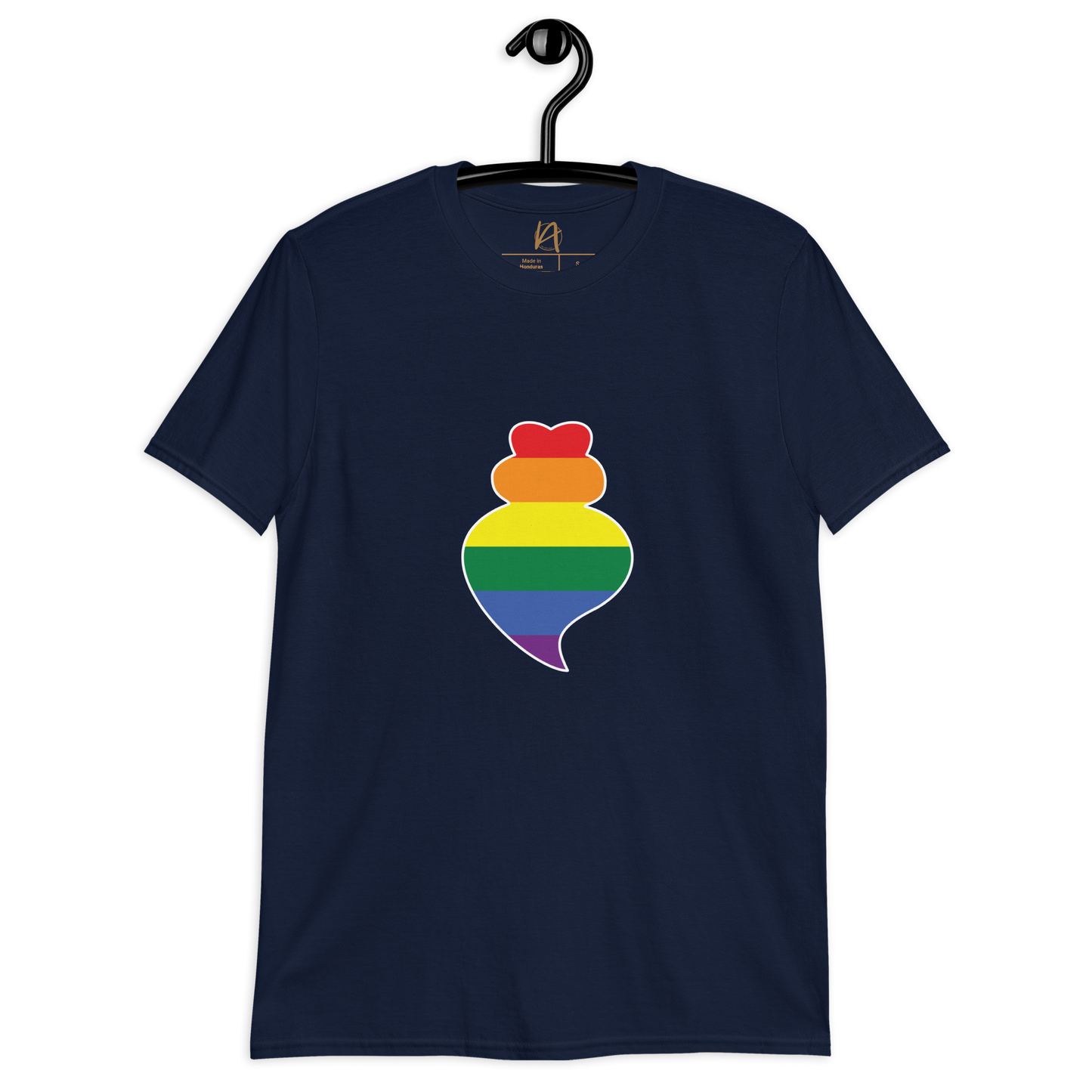 Coração de Viana LGBTQIA+ - T-shirt Gildan unissexo