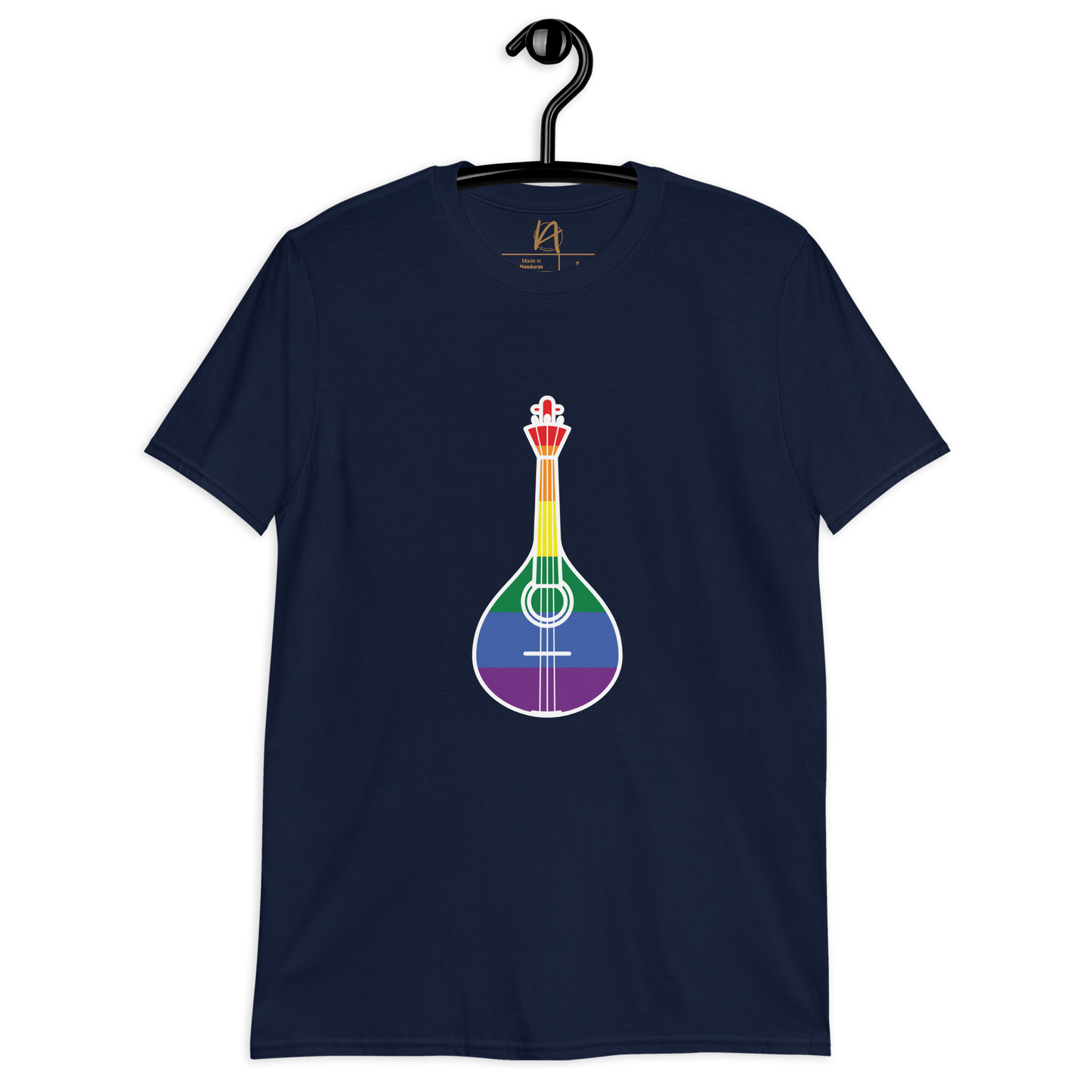 Guitarra portuguesa LGBTQIA+ - T-shirt Gildan unissexo