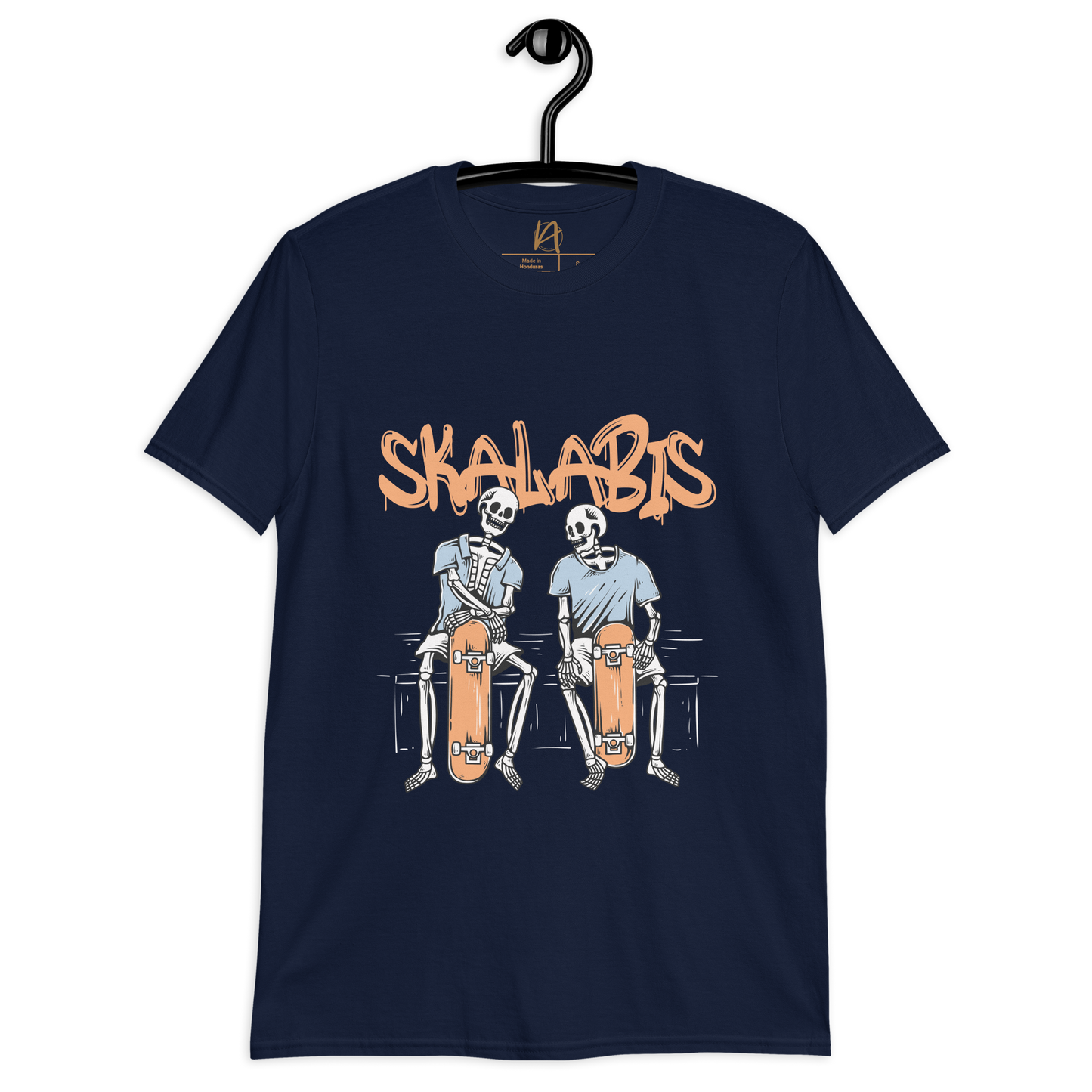 Skalabis skull 01 - T-shirt Gildan unissexo