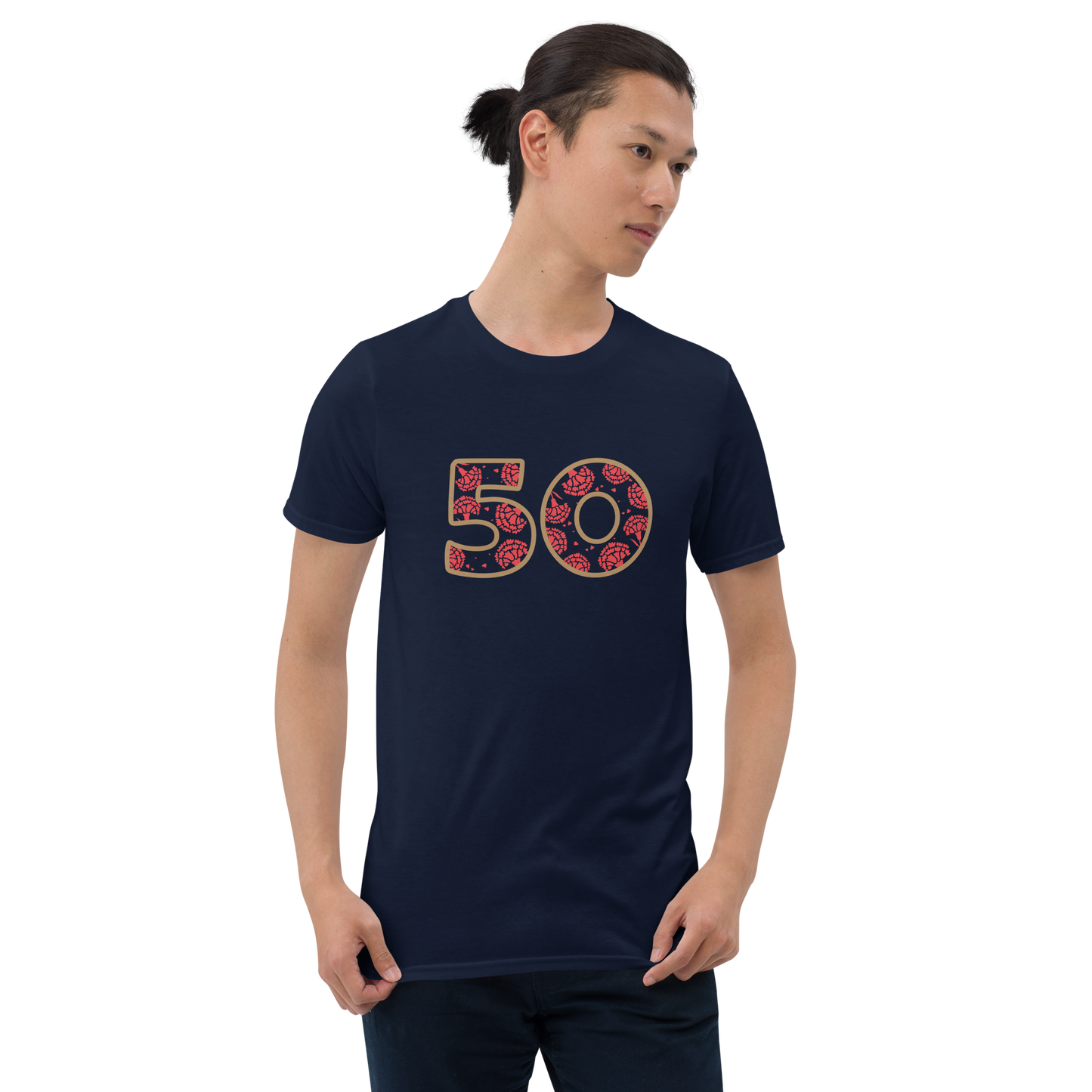 50 anos de Abril - T-shirt Gildan unissexo