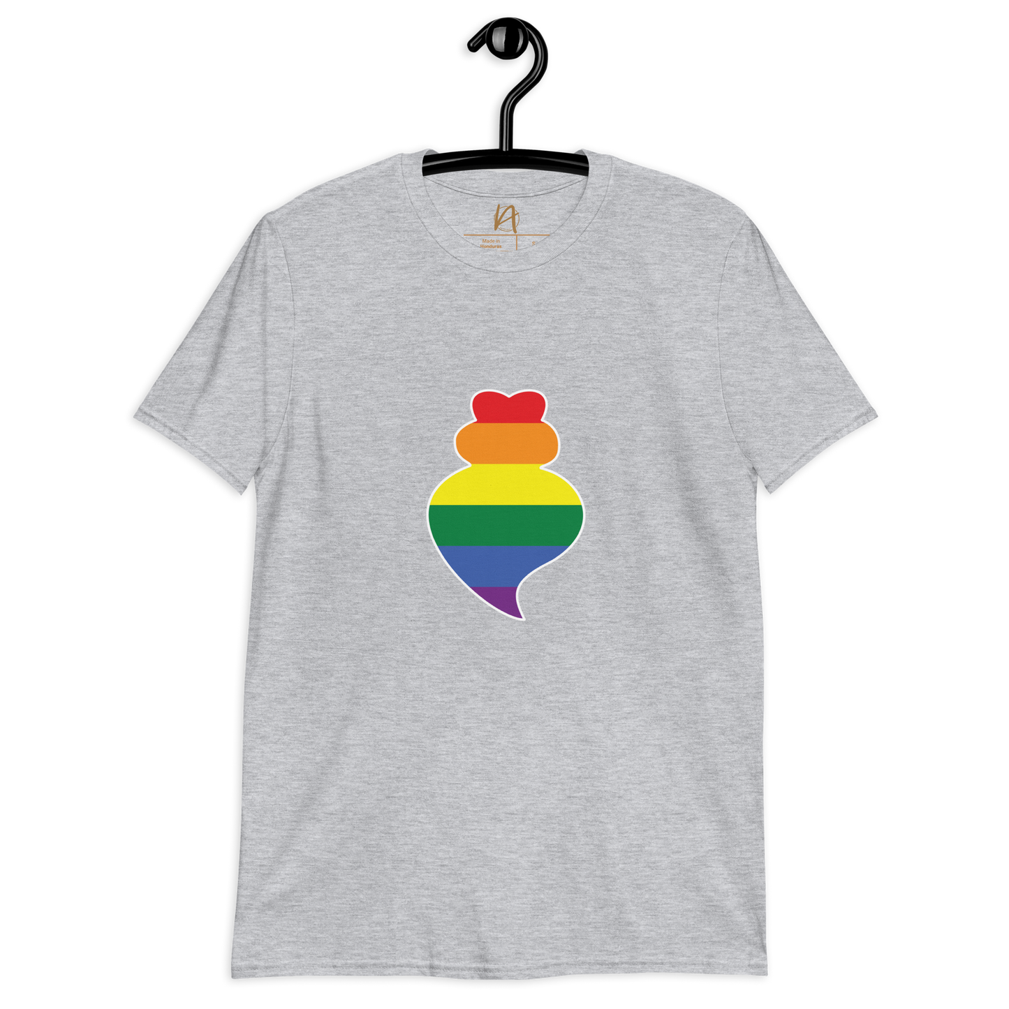 Coração de Viana LGBTQIA+ - T-shirt Gildan unissexo