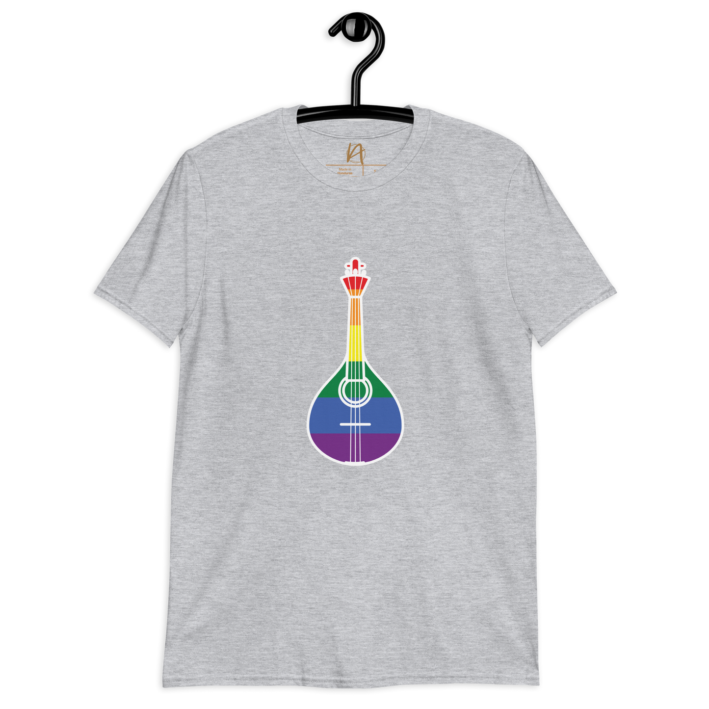 Guitarra portuguesa LGBTQIA+ - T-shirt Gildan unissexo