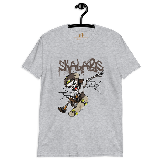 Skalabis skull 05 - T-shirt Gildan unissexo