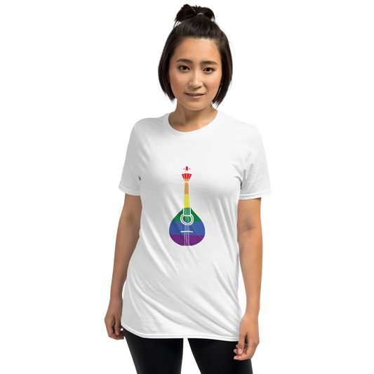 Guitarra portuguesa LGBTQIA+ - T-shirt Gildan unissexo