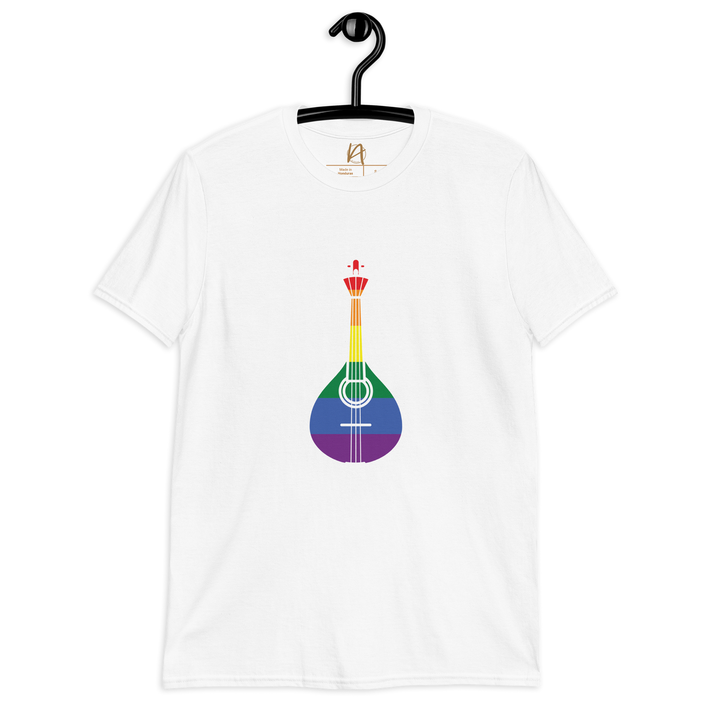 Guitarra portuguesa LGBTQIA+ - T-shirt Gildan unissexo