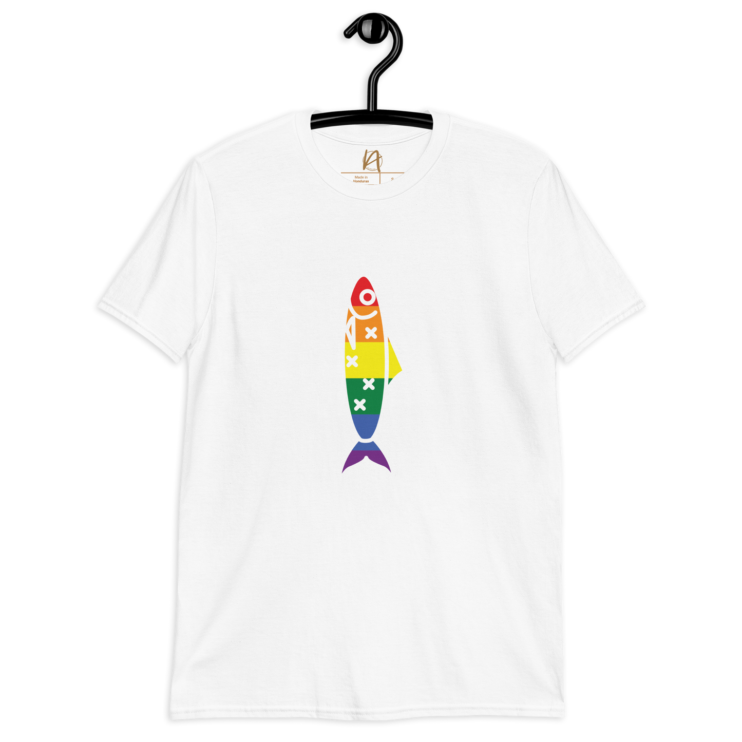 Sardinha LGBTQIA+ - T-shirt Gildan unissexo