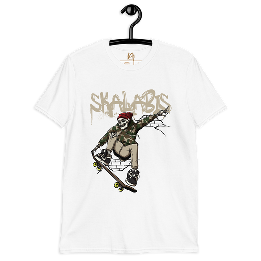 Skalabis skull 02 - T-shirt Gildan unissexo