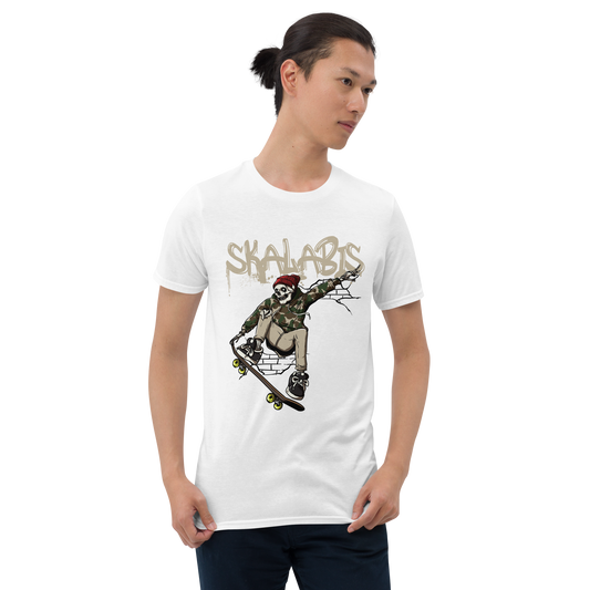 Skalabis skull 02 - T-shirt Gildan unissexo