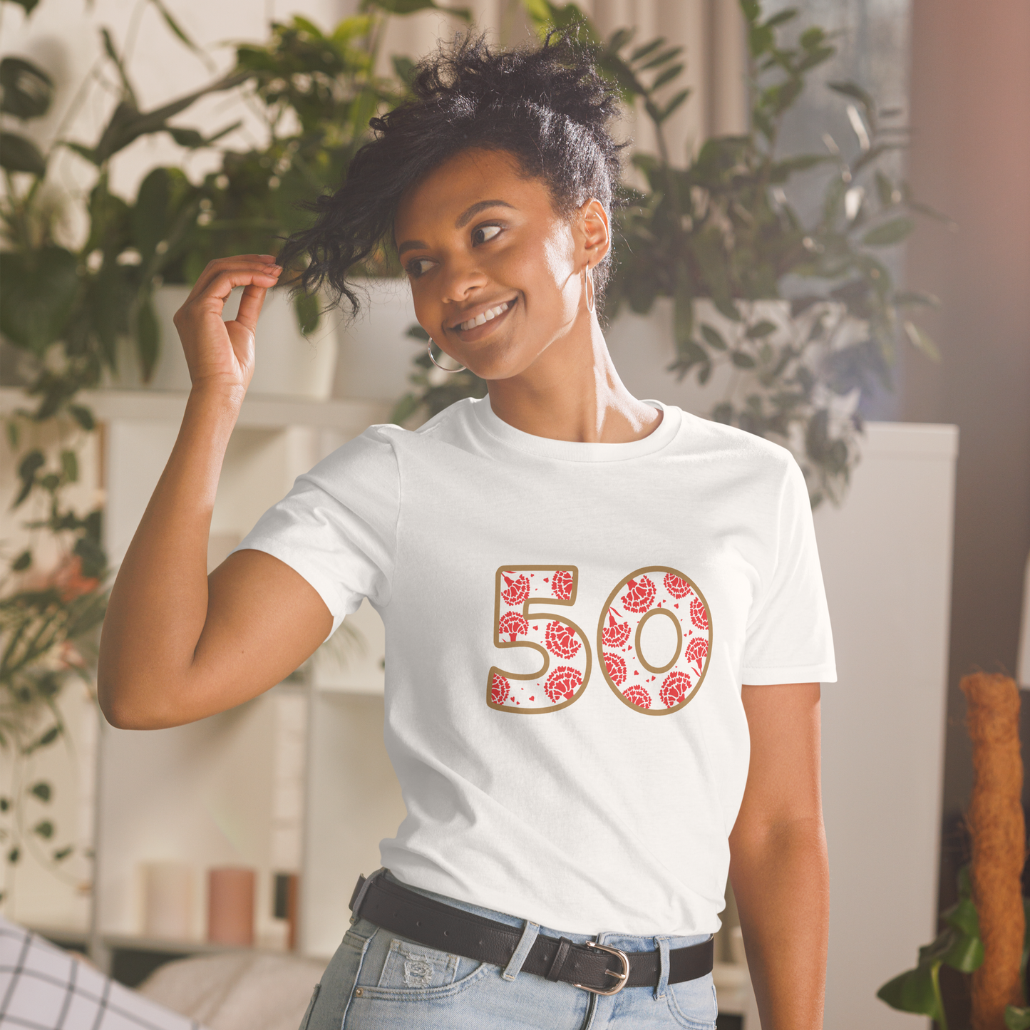 50 anos de Abril - T-shirt Gildan unissexo