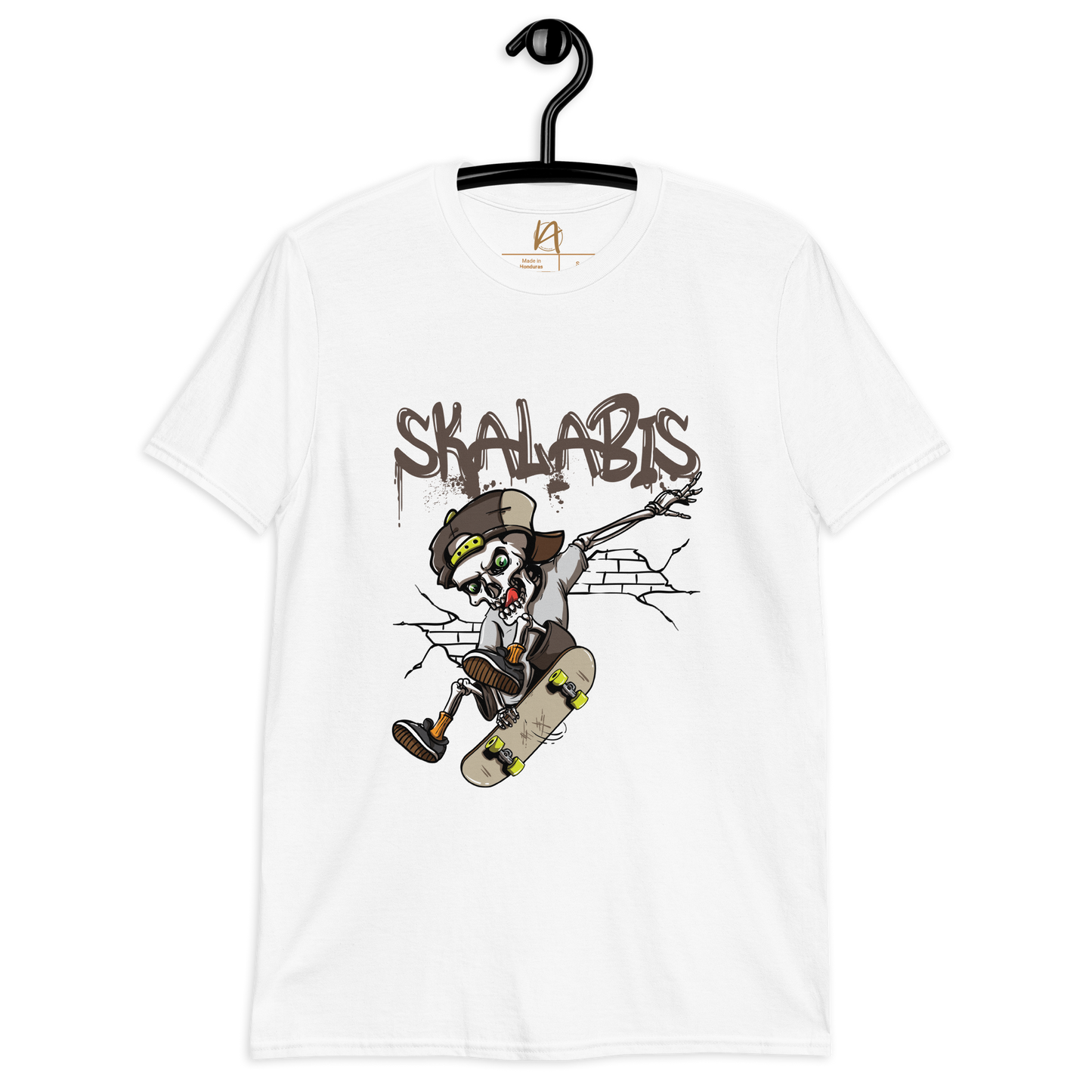 Skalabis skull 05 - T-shirt Gildan unissexo