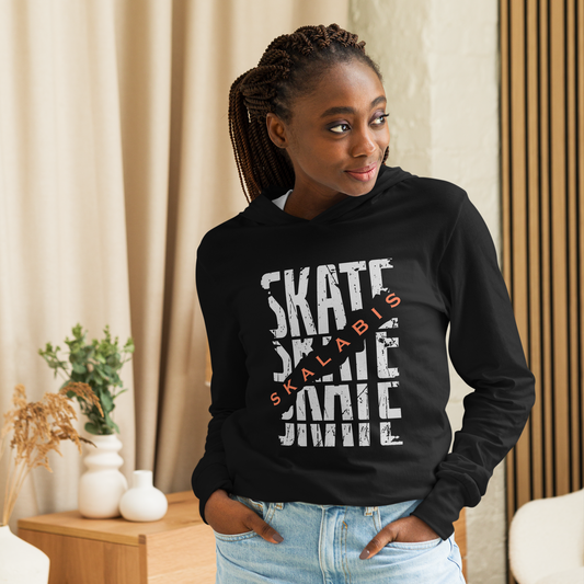 Skalabis skate - Hooded long-sleeve Bella + Canvas unissexo